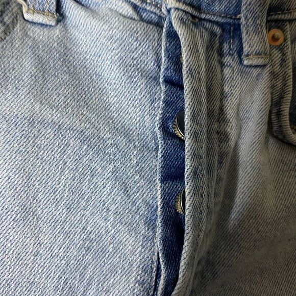 Wild Fable Destroyed Highest Rise Straight Jeans Size 00 - Picture 6 of 12